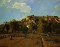 Pissarro, Camille - The Gardens of l'Hermitage, Pontoise